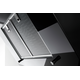 Novy Vision 75 cm zwartglas Zwart wanddampkap rec
