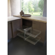 Rational corner Soft Close 450mm rechts chroom