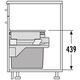 Hailo eurocargo-S 45cm 2 x 19l