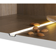 Led profiel groove10 c/u 3000 zwart geanodiseerd