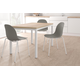 Tafel uitsch. Toy 120x80 wit-glas antraciet
