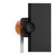 Rond 3.0 - Backfit stopcontact type E - penaarding zwart
