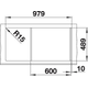 Blanco spoeltafel axis iii 6 s-if bl