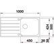 Blanco spoeltafel lemis xl 6 s-if auto