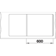 Blanco spoeltafel metra 6 s-f café auto.