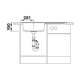 Blanco Zenar XL 6 S links café automatische bediening
