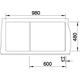 Blanco Zia 6S Silgranit zwart auto