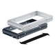 Traploos in de breedte verstelbaar hangmapregisterframe Systema Top 2000, 
 534 - 706, Aluminiumkleurig