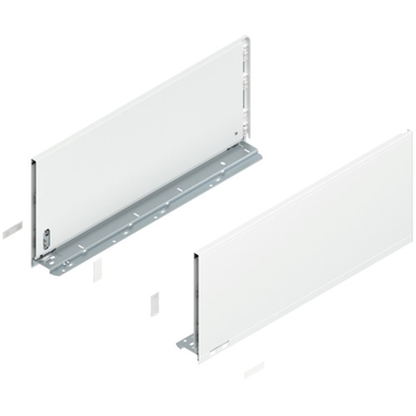 Legrabox zijkant l+r  f   550mm zijdewit