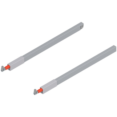 Verstelbare relingset antaro 450 mm li-re mettalic