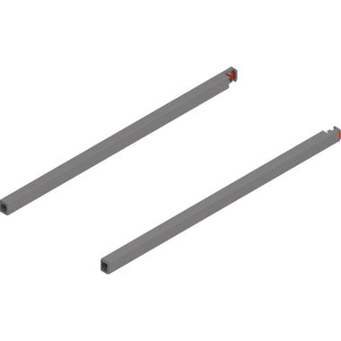 Relingset merivobox 450mm l+r indiumgrijs