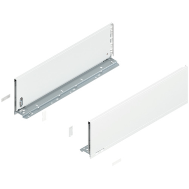 Legrabox zijkant l+r  c   550mm zijdewit