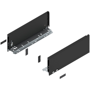 Legrabox zijkant l+r  k  350mm carbon zwart