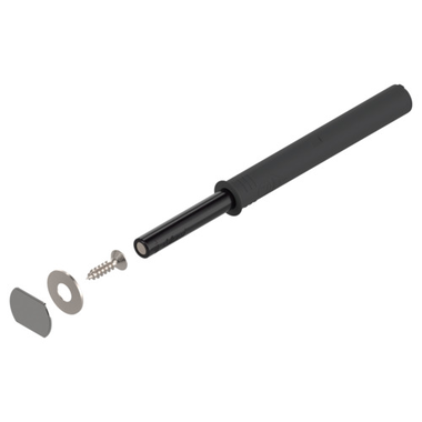 Tip on set lange versie carbonzwart