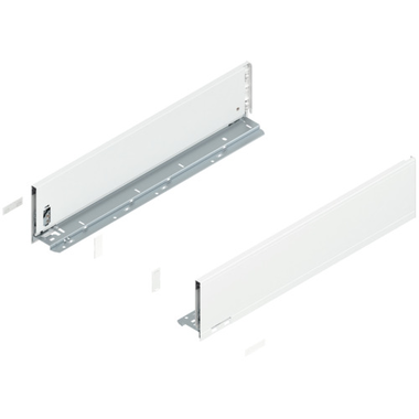 Legrabox zijkant l+r  k   550mm zijdewit