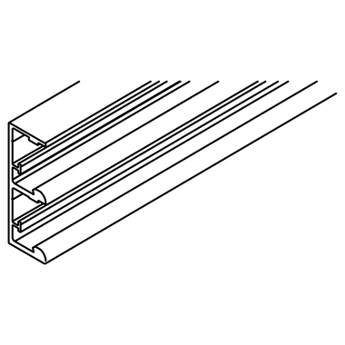 Hawa Combino 50 (FS) dubbele looprail voor zonder demping