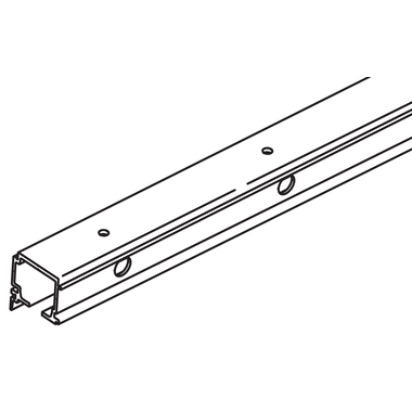 Hawa Porta/Divido HMD combirail wandmontage enkel