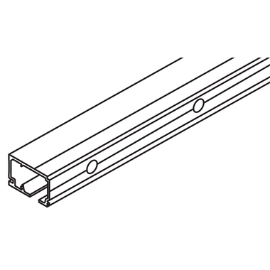 Hawa Porta HC/HMD looprail enkel alu