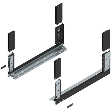 Legrabox free zijkant 500mm carbon zwart