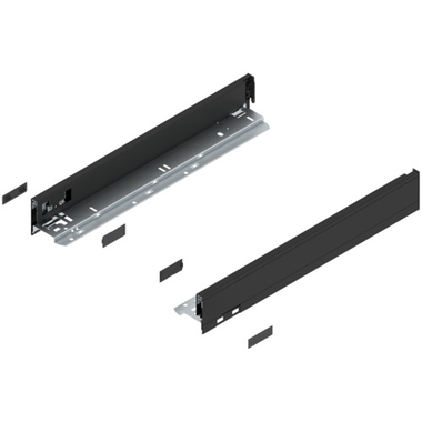 Legrabox zijkant l+r  n  450mm carbon zwart