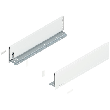 Legrabox zijkant l+r  k   500mm zijdewit