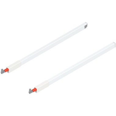Verstelbare relingset antaro 550 mm zijdewit