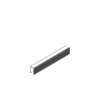 Hawa Junior 40/80/100 geleidingsprofiel 1300mm
