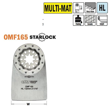 52mm flexibele schraper hl vr alle materialen-1 st
