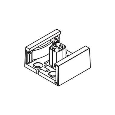 Hawa bodemgeleider glas/glas voor Ordena