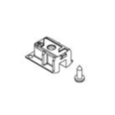 Eindstuk Hawa Clipo 26/36,kunstof,grijs, 2 stuks