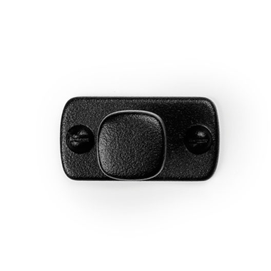Knop FIRM BA64 L45.8 zamak zwart textuur