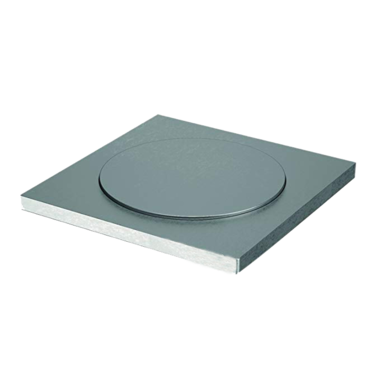 Glasplaatadapter barsteun jumbo rvs