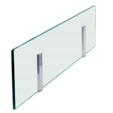 Bescherming eiland glas /chroom te boren 900mmmag magnetisch