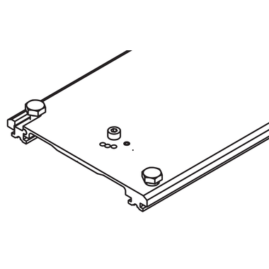 Hawa Concepta connector 110mm voor 2 deuren