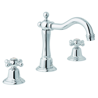 Tradition 3-gatsmengkraan lavabo chroom