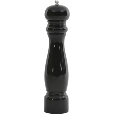 Essentials pepermolen hout zwart 6x26,5cm