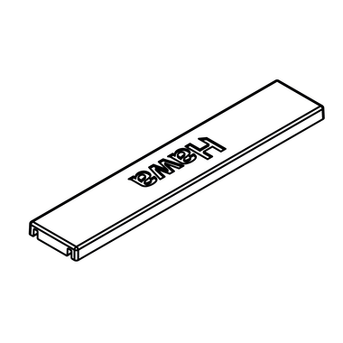 Hawa Junior 100 cover Softmove kunststof zwart
