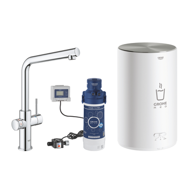 Grohe red duo-m starterkit l-uitloop chroom
