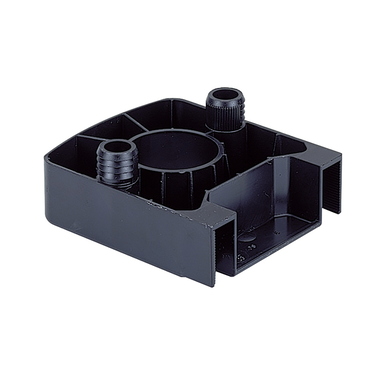 Bevestigingsplaat korrekt m/ 2 drevels 47655