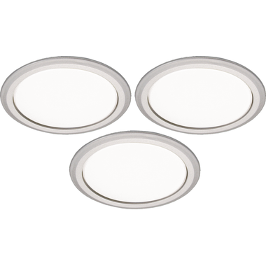 Led set 3 inbouwspots LD8001 - Ø55
