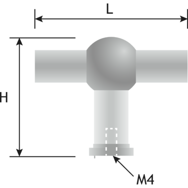 Knop VALERA PIN