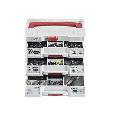 P-SYSTEM verbinder assortiment professional in systainer
