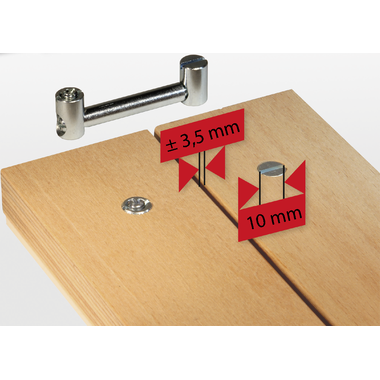PV verbindingssysteem moer ø10mm