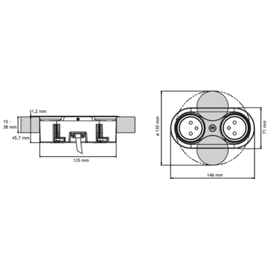 Eight stopcontact