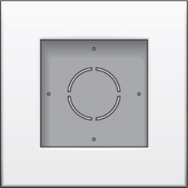 Niko opbouwdoos enkel 87x87x37mm wit