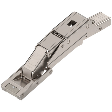 Clip glasdeurscharnier cristallo zonder veer