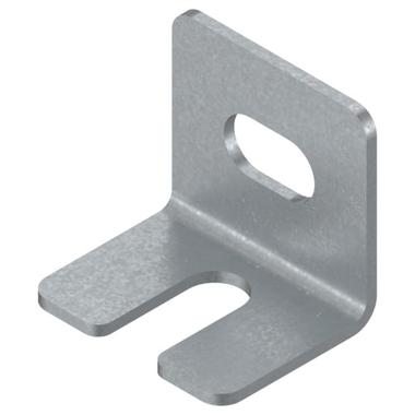 L-winkelhaak voor brede laden 14x12x0.8mm
