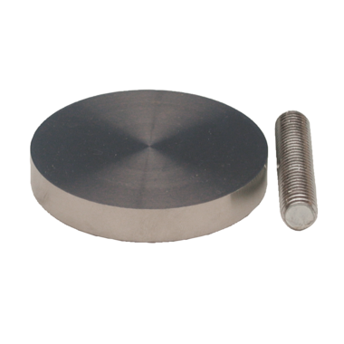 Glasadapter inox d.64mm vr como-poot