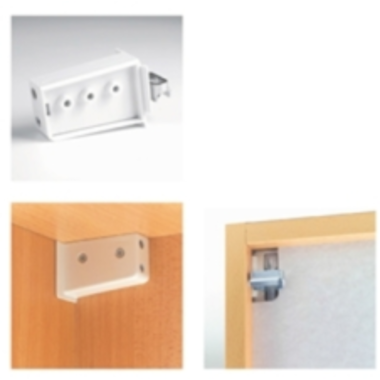 Kastophanger te schroeven wit Camar 8