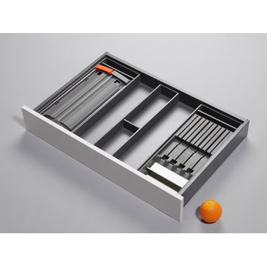 Bestekindeling legrabox oriongrijs k:800 d:500mm